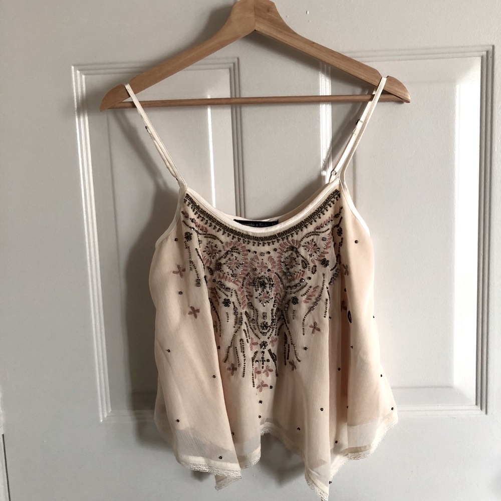 Abercrombie Sequined Top